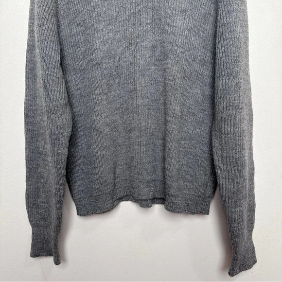 Hudson’s Bay Company Vintage Womens 44 England  Chunky Sweater In Grey - Picture 5 of 14